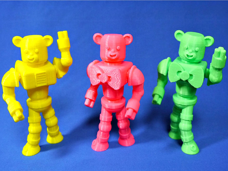 熊机器人3D打印模型免费STL文件下载-深圳市博易特智能科技有限公司