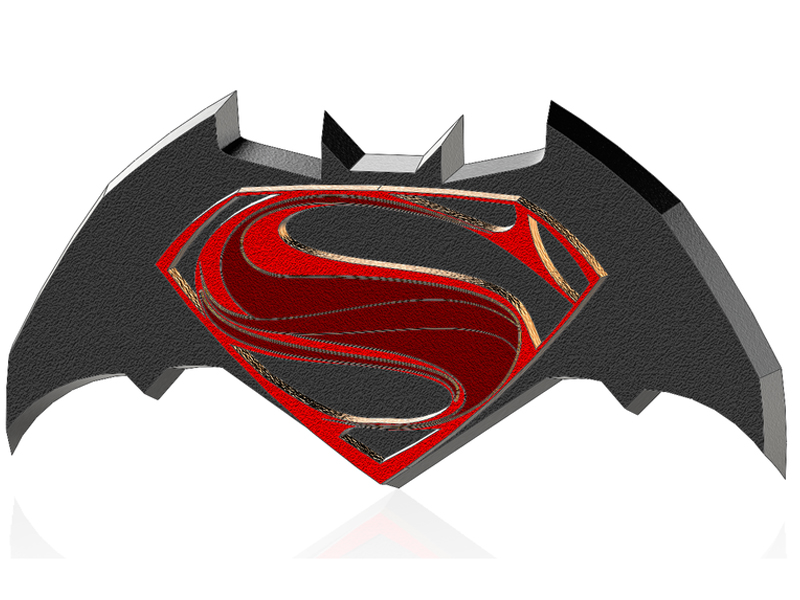 蝙蝠侠超人皮带扣3D打印模型免费STL文件下载-深圳市博易特智能科技有限公司