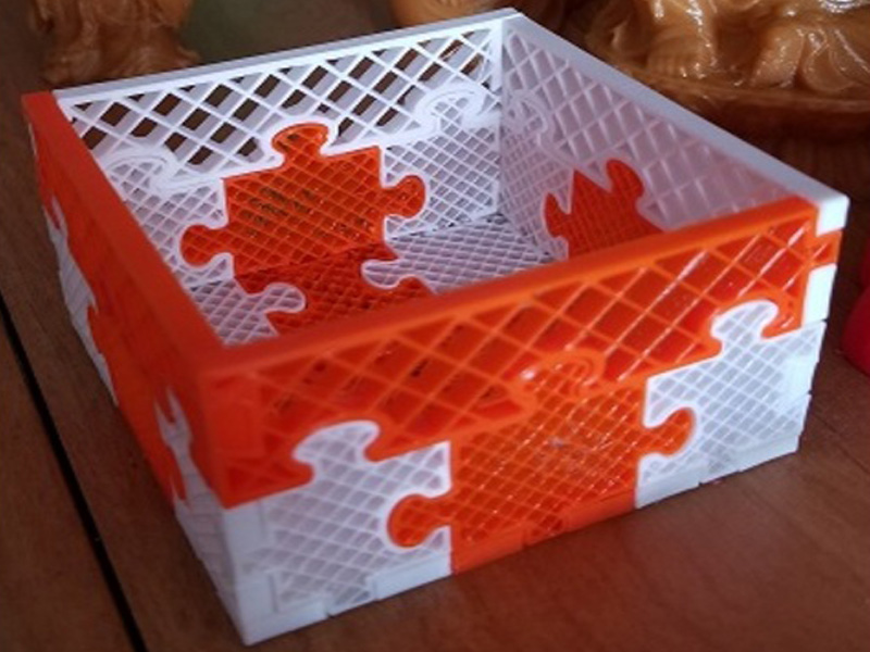 拼图篮子3D打印模型免费STL文件下载-深圳市博易特智能科技有限公司