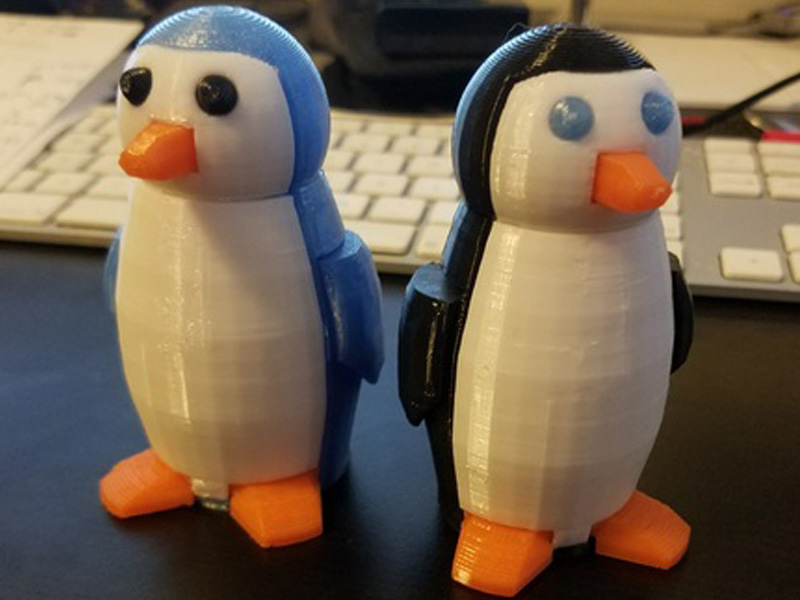 企鹅拼图3D打印模型免费STL文件下载-深圳市博易特智能科技有限公司