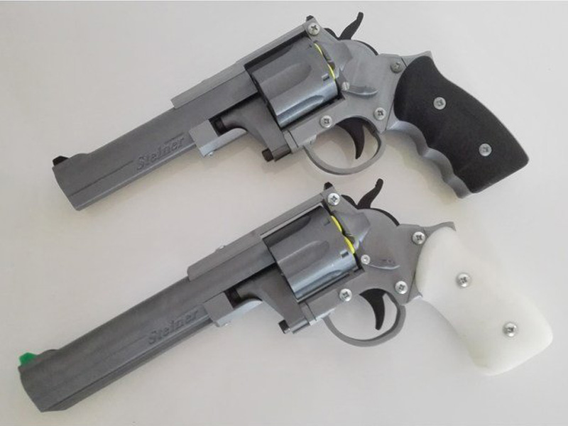 单动道具左轮手枪3D打印模型免费STL文件下载-深圳市博易特智能科技有限公司