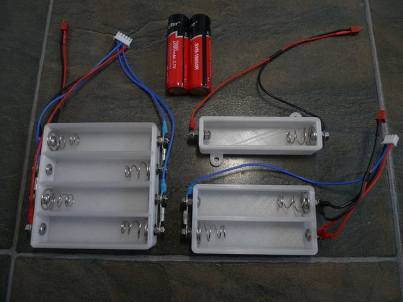 18650电池支架/充电器3D打印模型免费STL文件下载-深圳市博易特智能科技有限公司