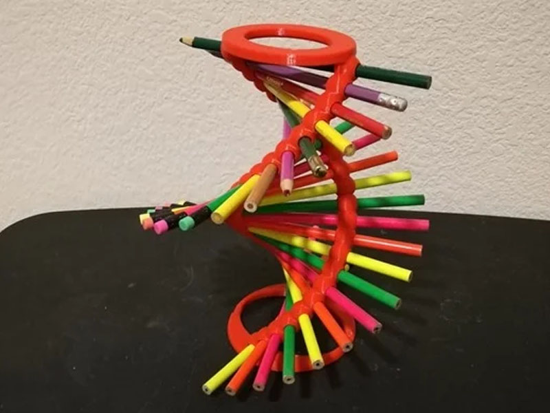 铅笔螺旋架3D打印模型免费STL文件下载-深圳市博易特智能科技有限公司