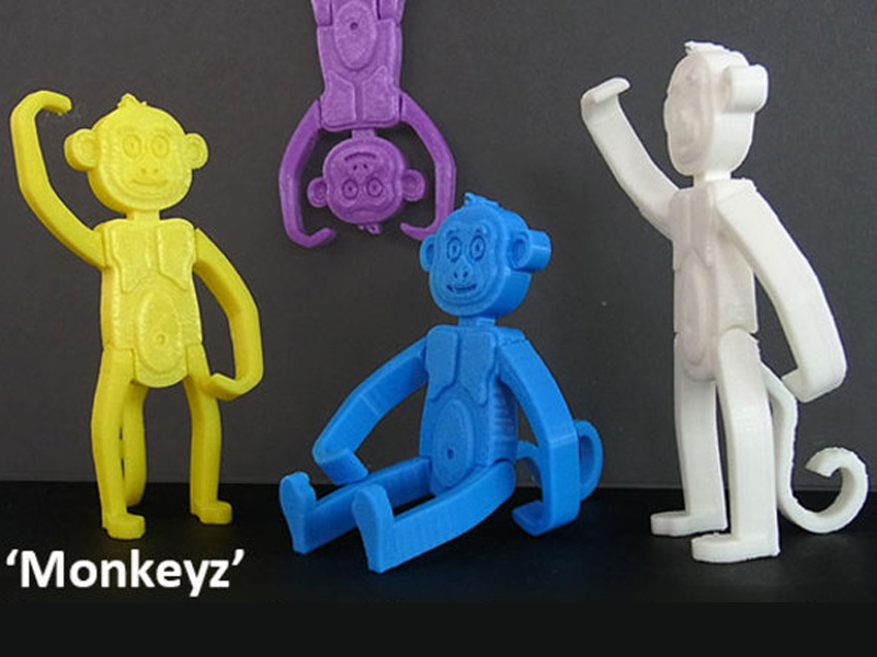 猴子3D打印模型免费STL文件下载-深圳市博易特智能科技有限公司