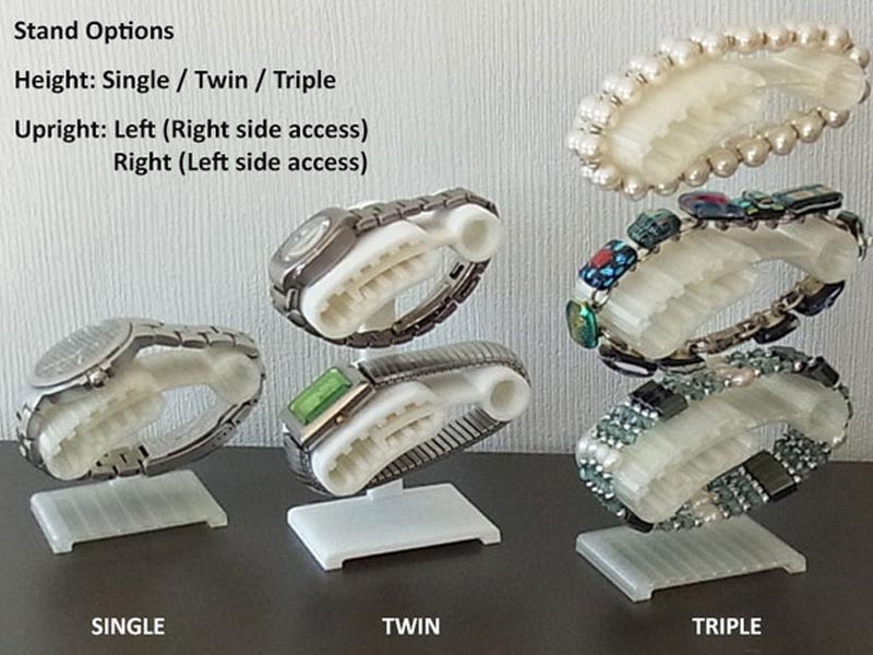 手表和手镯架3D打印模型免费STL文件下载-深圳市博易特智能科技有限公司