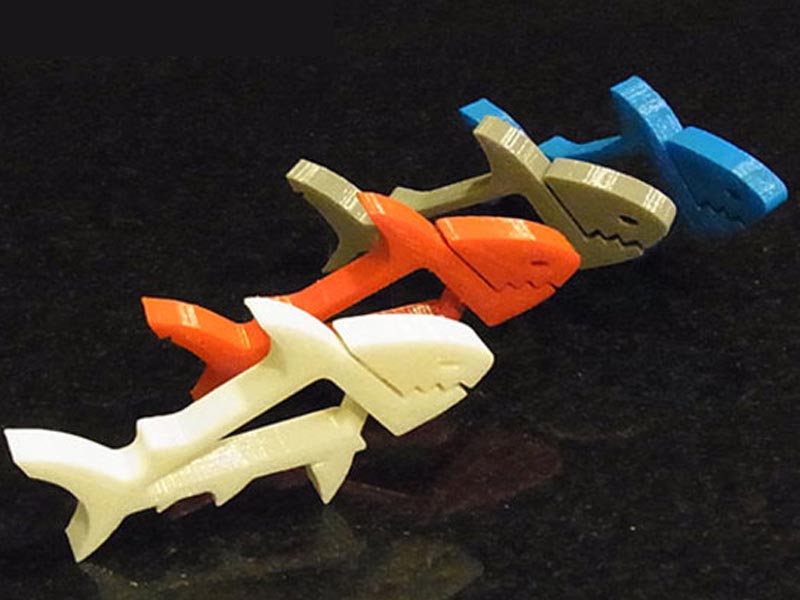 鲨鱼夹3D打印模型免费STL文件下载-深圳市博易特智能科技有限公司