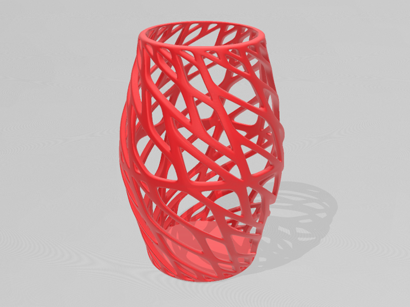 艺术花瓶3D打印模型免费STL文件下载-深圳市博易特智能科技有限公司