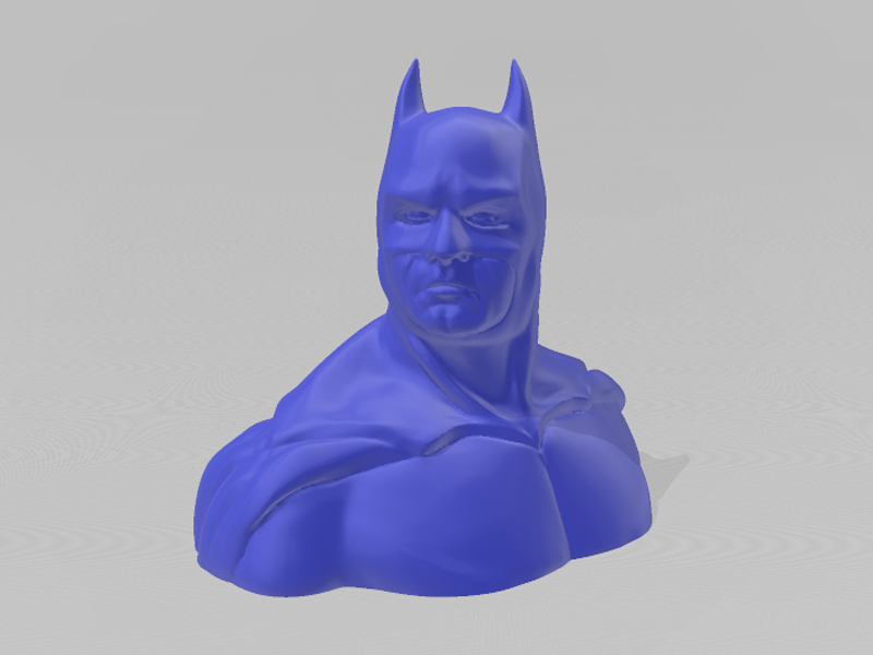 蝙蝠侠-黑暗骑士半身像3D打印模型免费STL文件下载-深圳市博易特智能科技有限公司