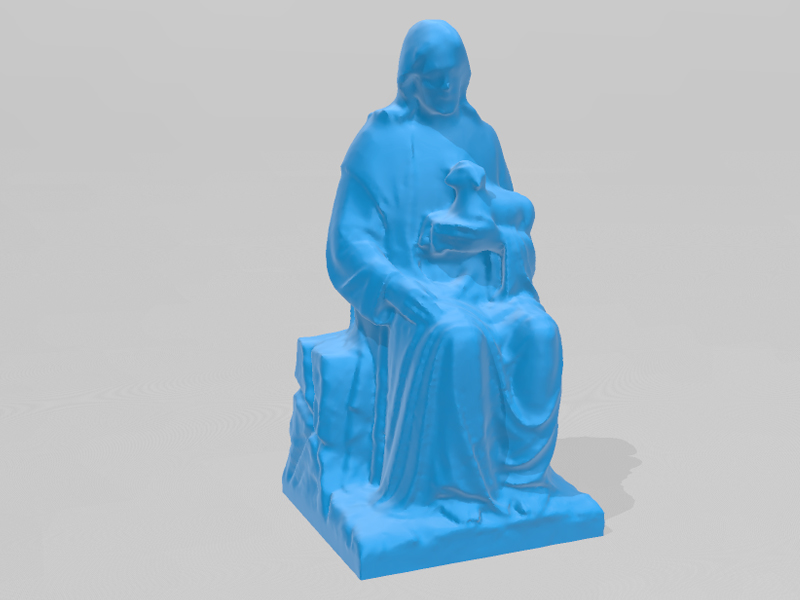 耶稣基督雕像3D打印模型免费STL文件下载-深圳市博易特智能科技有限公司