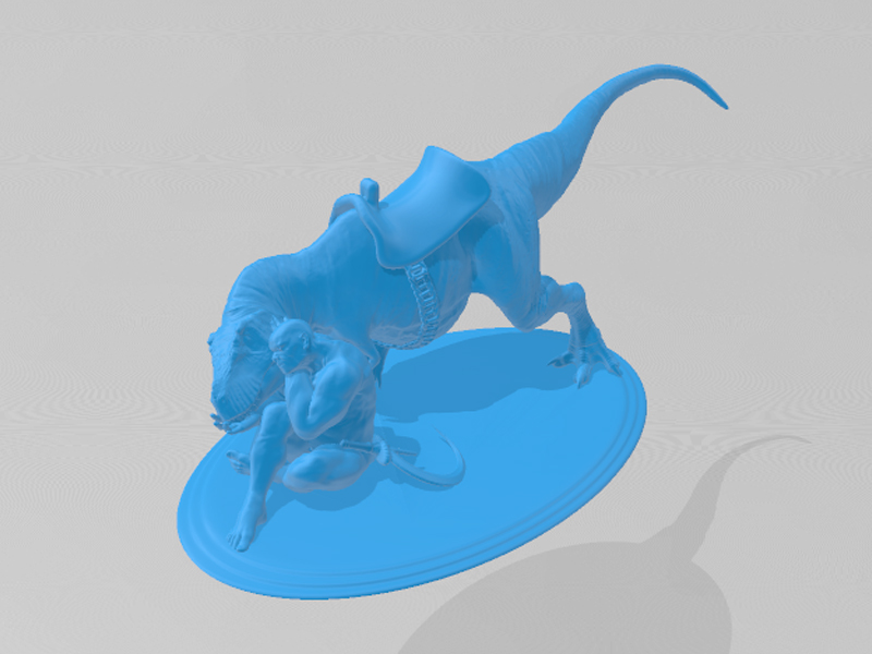 恐龙骑士3D打印模型免费STL文件下载-深圳市博易特智能科技有限公司