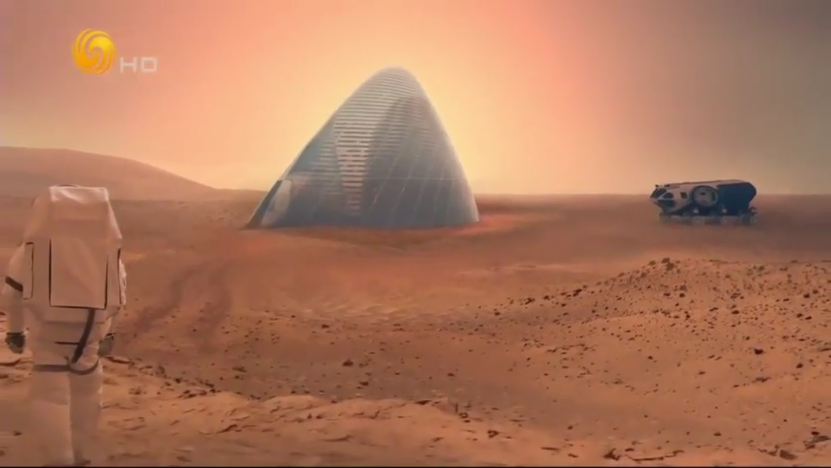 [ 视频 ] 约吗？去火星盖房！用3D打印就地取材