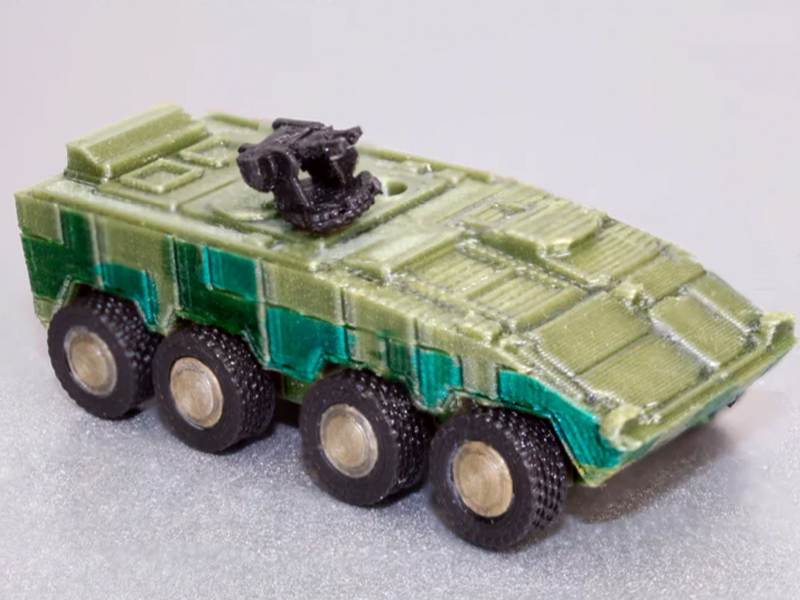 云豹八轮装甲车3D打印模型免费STL文件下载-深圳市博易特智能科技有限公司