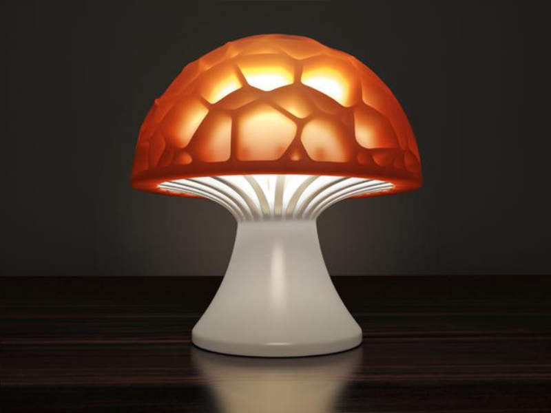 蘑菇灯3D打印模型免费STL文件下载-深圳市博易特智能科技有限公司