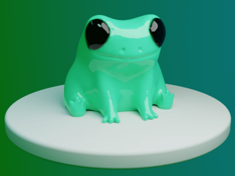 青蛙弗雷德3D打印模型免费STL文件下载-深圳市博易特智能科技有限公司