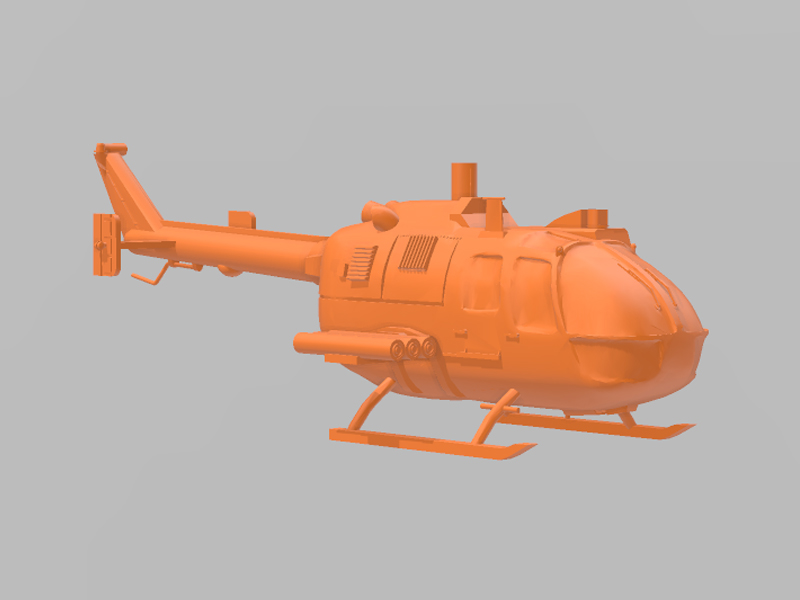 PAH1直升机 3D打印模型免费STL文件下载-深圳市博易特智能科技有限公司