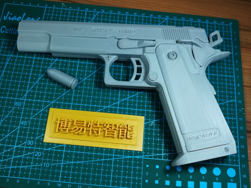 3D打印U45手枪子弹3D模型拼装版STL免费下载