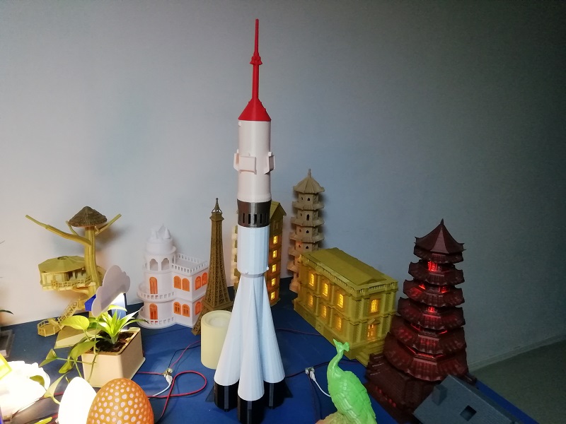 联合运载火箭3D打印模型STL免费下载
