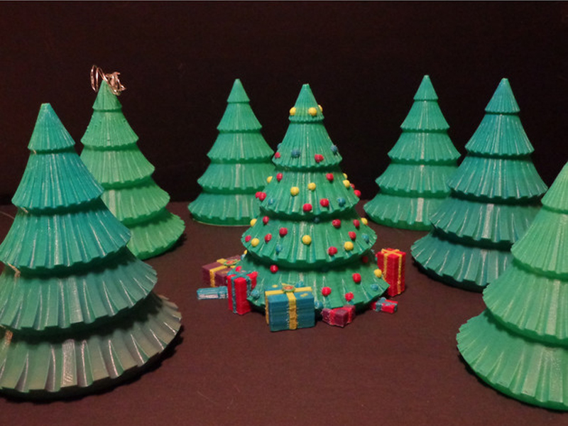 多部分圣诞树3D打印模型免费STL文件下载-深圳市博易特智能科技有限公司