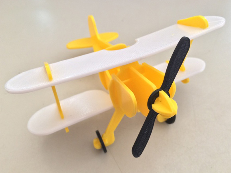 小飞机拼图3D打印模型免费STL文件下载-深圳市博易特智能科技有限公司