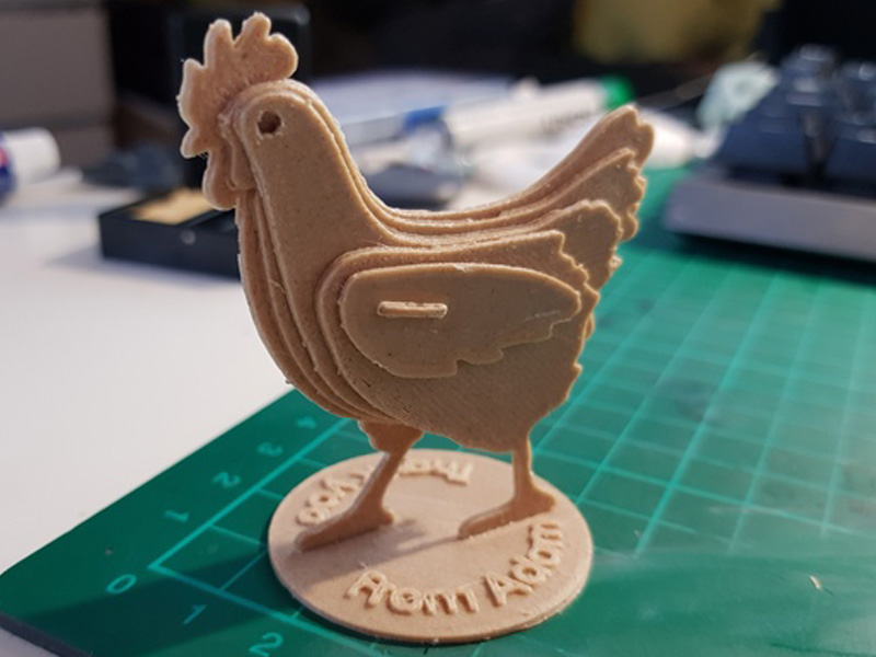 扁平鸡3D打印模型免费STL文件下载-深圳市博易特智能科技有限公司