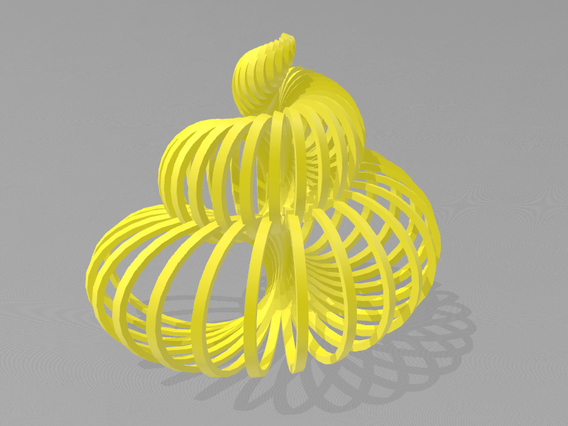 鹦鹉螺壳3D打印模型免费STL文件下载-深圳市博易特智能科技有限公司