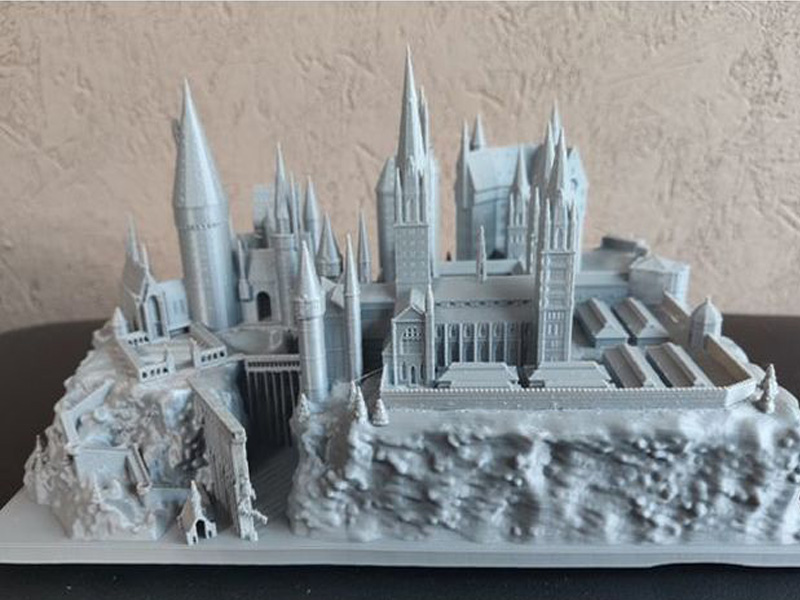 哈利波特：霍格沃茨城堡3D打印模型免费STL文件下载-深圳市博易特智能科技有限公司