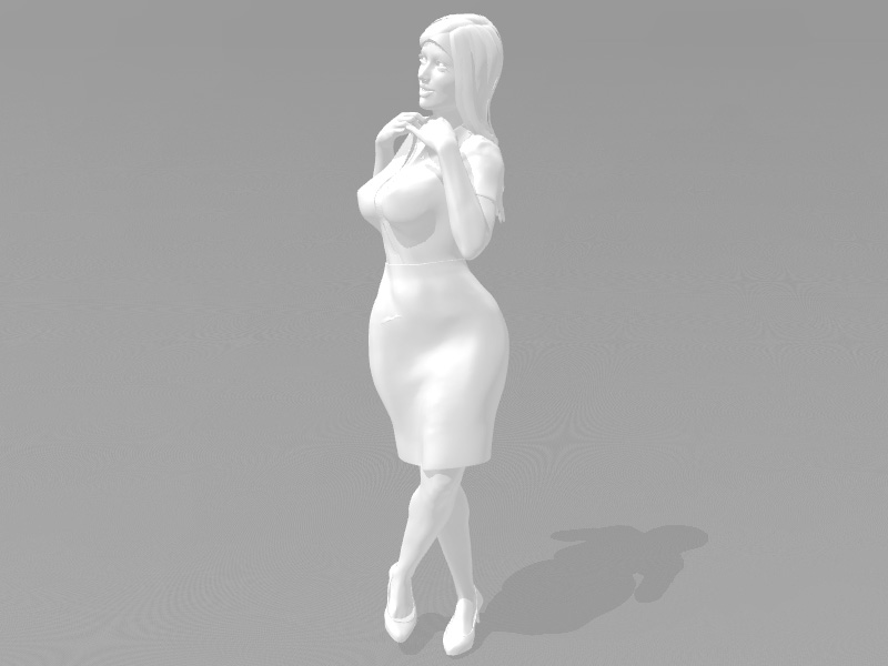 性感女人姿势3D打印模型免费STL文件下载-深圳市博易特智能科技有限公司
