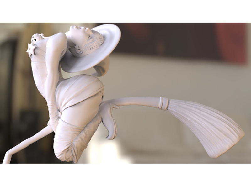 神奇的扫帚3D打印模型免费STL文件下载-深圳市博易特智能科技有限公司