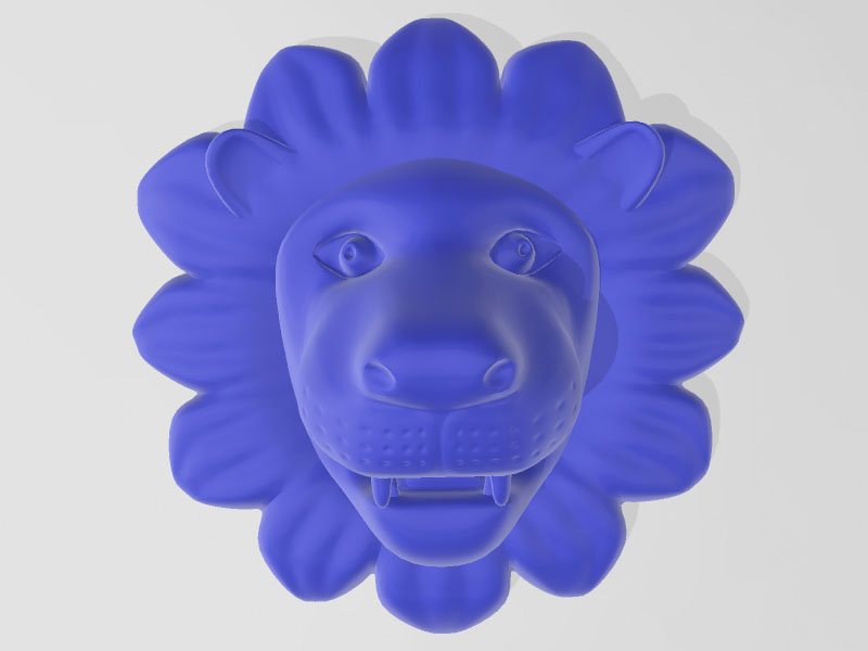 狮子头3D打印模型免费STL文件下载-深圳市博易特智能科技有限公司