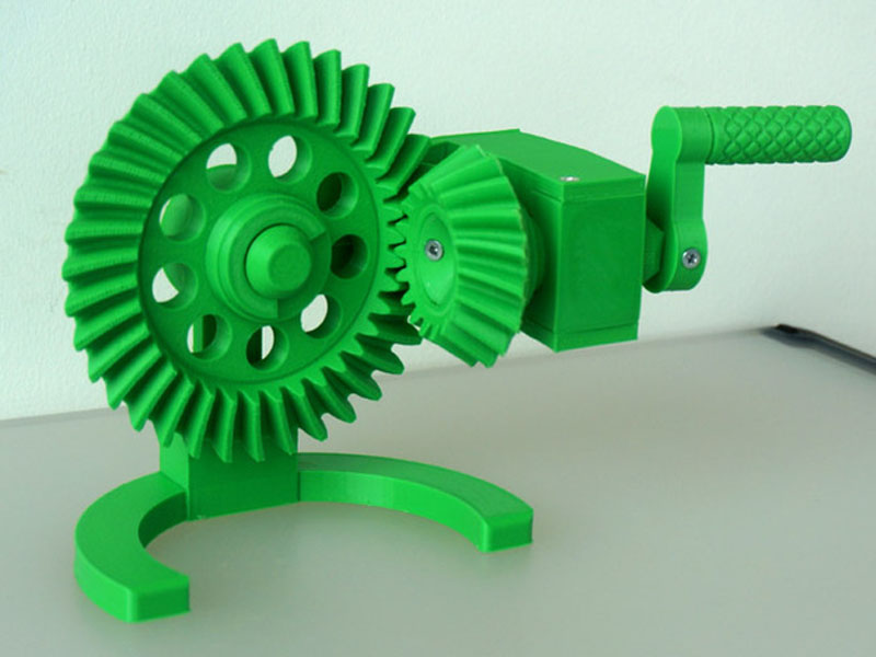 锥齿轮传动模型3D打印模型免费STL文件下载-深圳市博易特智能科技有限公司