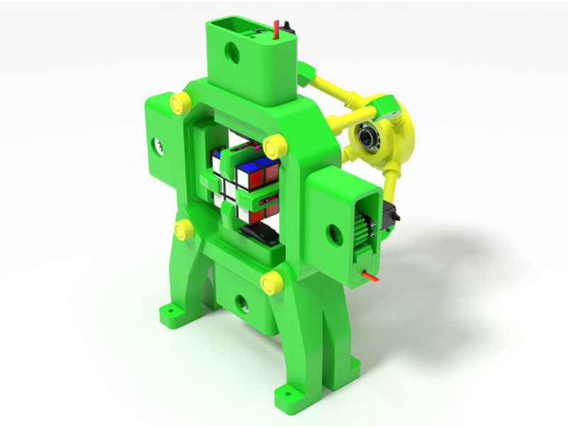 魔方解算机器人3D打印模型免费STL文件下载-深圳市博易特智能科技有限公司