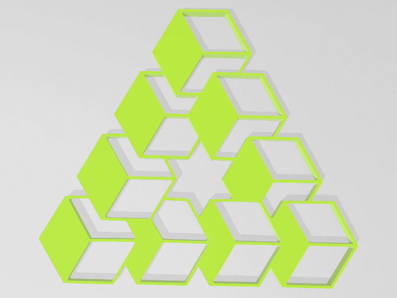 可定制的彭罗斯三角3D打印模型免费STL文件下载-深圳市博易特智能科技有限公司