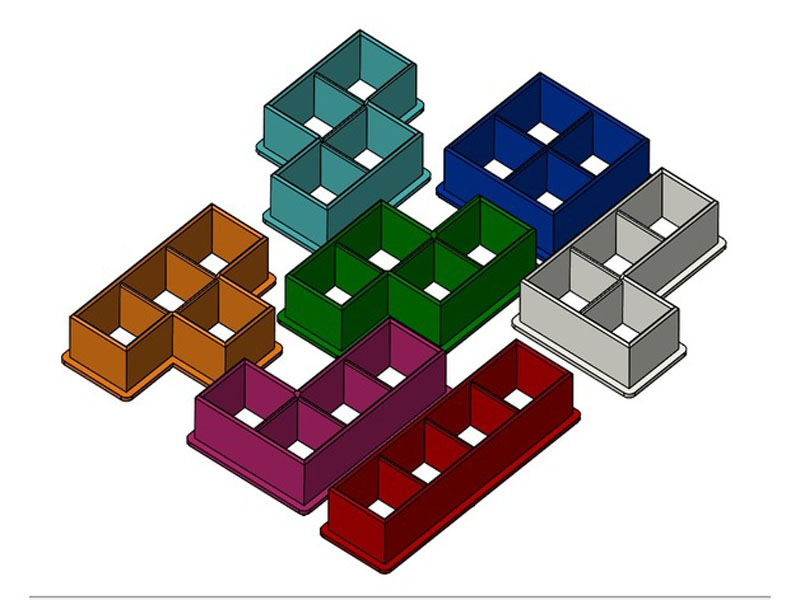 俄罗斯方块饼干模3D打印模型免费STL文件下载-深圳市博易特智能科技有限公司