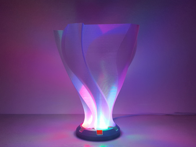 展开花瓶灯罩3D打印模型免费STL文件下载-深圳市博易特智能科技有限公司