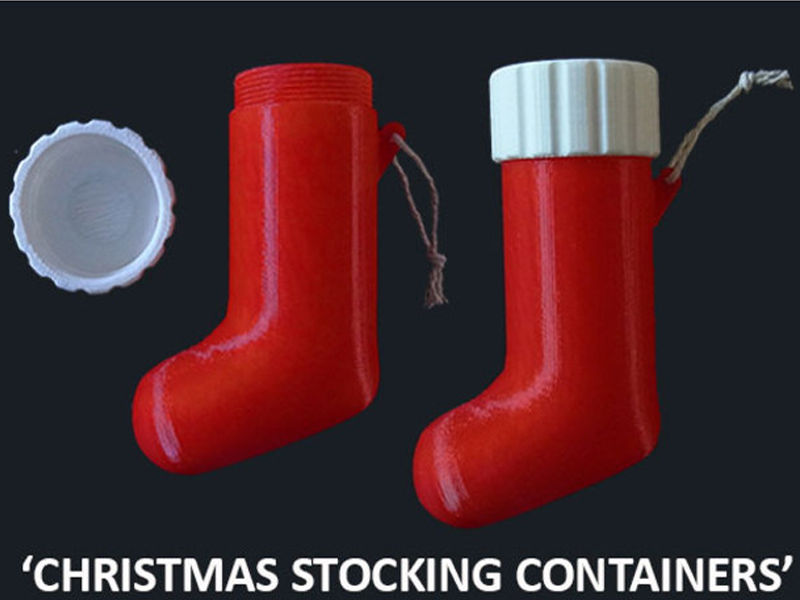 圣诞袜筒3D打印模型免费STL文件下载-深圳市博易特智能科技有限公司