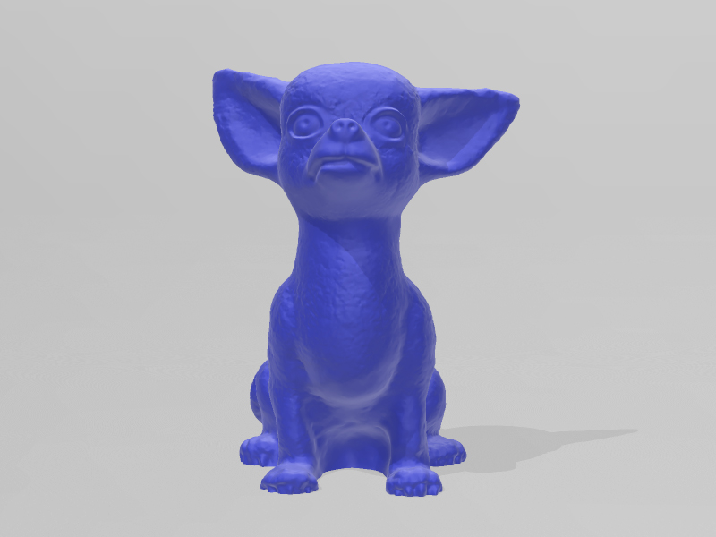 吉娃娃犬3D打印模型免费STL文件下载-深圳市博易特智能科技有限公司
