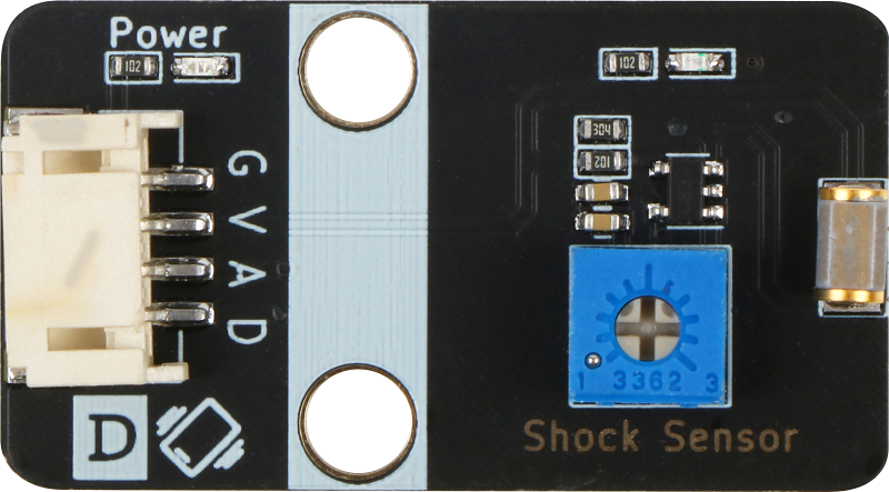震动传感器模块Shock Sensor-博易特3D打印配套电子功能模块-接线即用