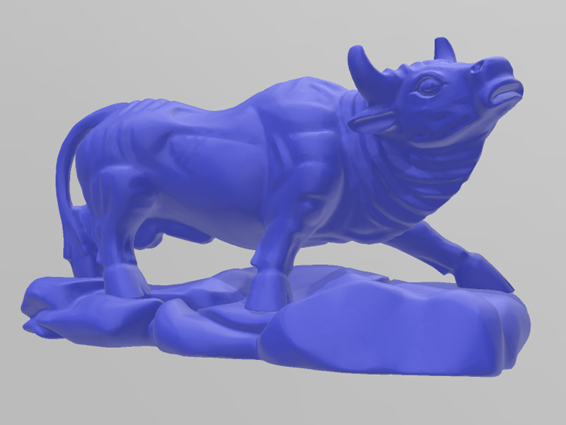 牛（十二生肖）3D打印模型免费文件下载-深圳市博易特智能科技有限公司