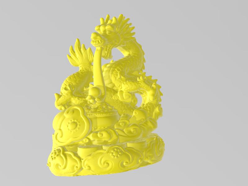 龙（十二生肖）3D打印模型免费文件下载-深圳市博易特智能科技有限公司