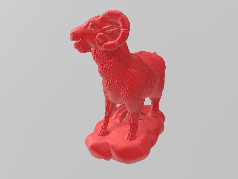 羊（十二生肖）3D打印模型免费文件下载-深圳市博易特智能科技有限公司