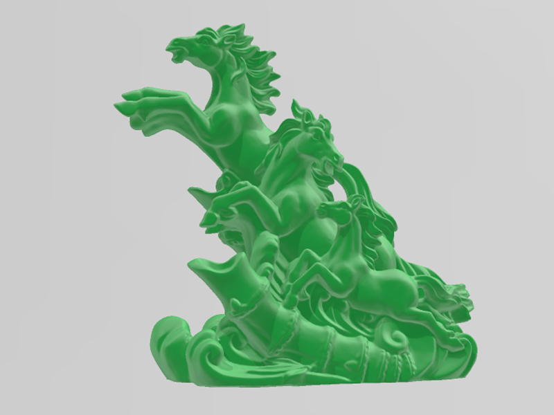 奔腾的马3D打印模型免费文件下载-深圳市博易特智能科技有限公司