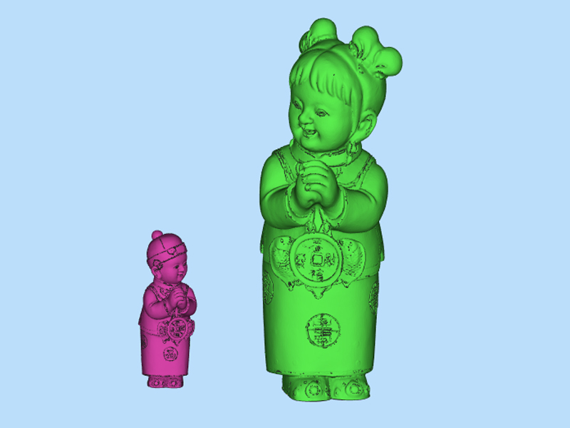 男孩女孩3D打印模型免费STL文件下载-深圳市博易特智能科技有限公司