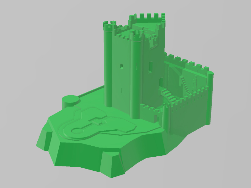 阿尔卡拉德尔胡卡尔城堡3D打印模型免费STL文件下载-深圳市博易特智能科技有限公司