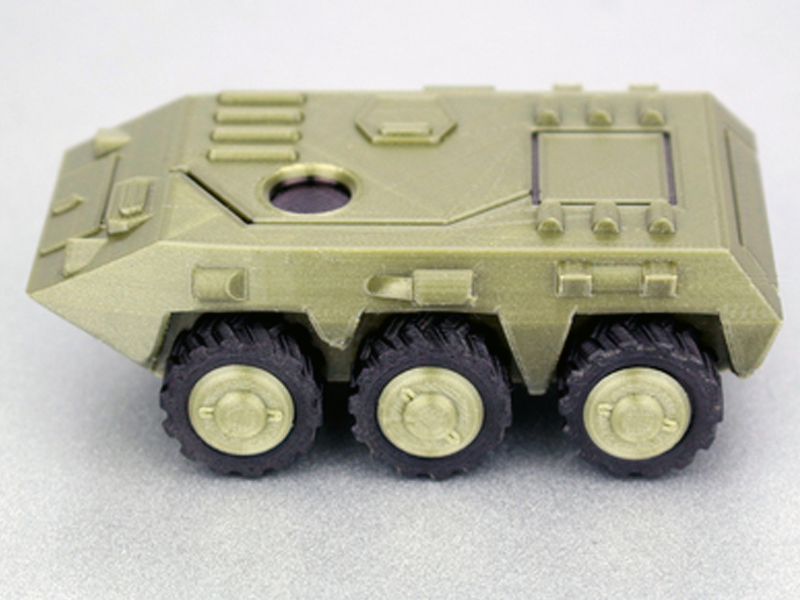 六轮装甲车3D打印模型免费STL文件下载-深圳市博易特智能科技有限公司