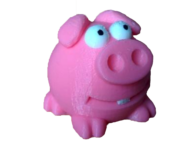 坐着的小猪3D打印模型免费STL文件下载-深圳市博易特智能科技有限公司