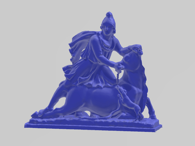 罗马人狩猎雕塑3D打印模型免费STL文件下载-深圳市博易特智能科技有限公司