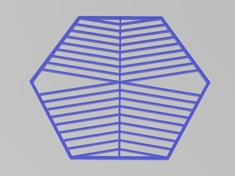 六边形盒盖/杯垫3D打印模型免费STL文件下载-深圳市博易特智能科技有限公司