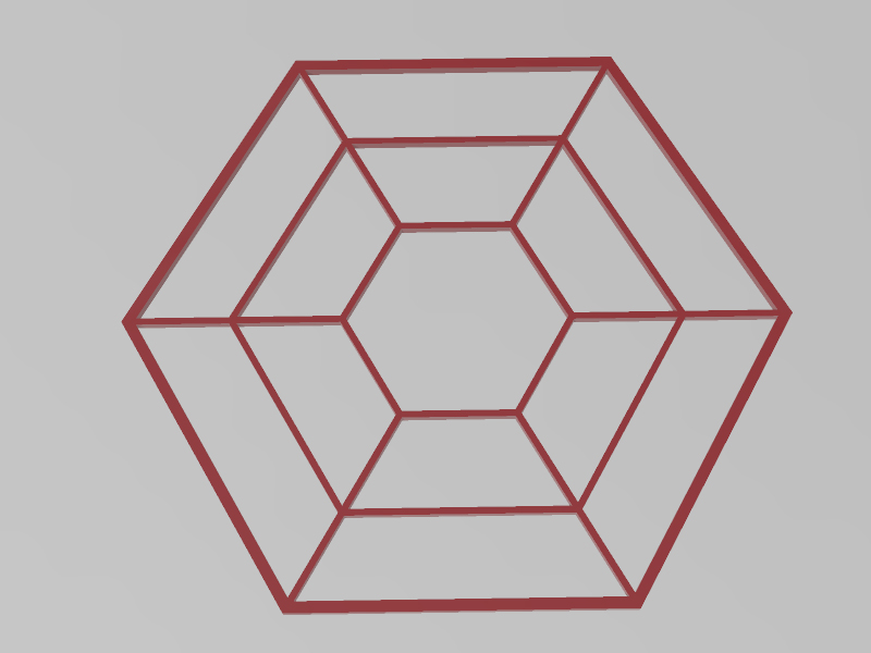 六边形盒盖/杯垫3D打印模型免费STL文件下载-深圳市博易特智能科技有限公司