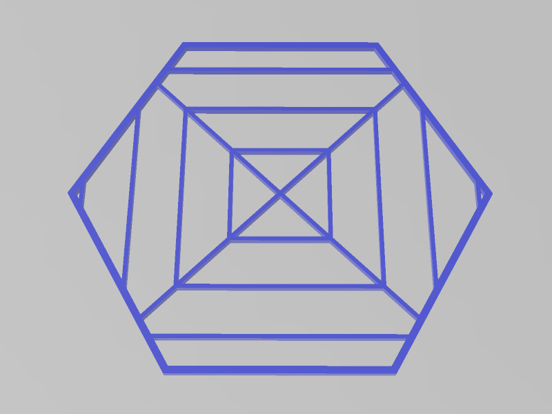 六边形盒盖/杯垫-正方形3D打印模型免费STL文件下载-深圳市博易特智能科技有限公司